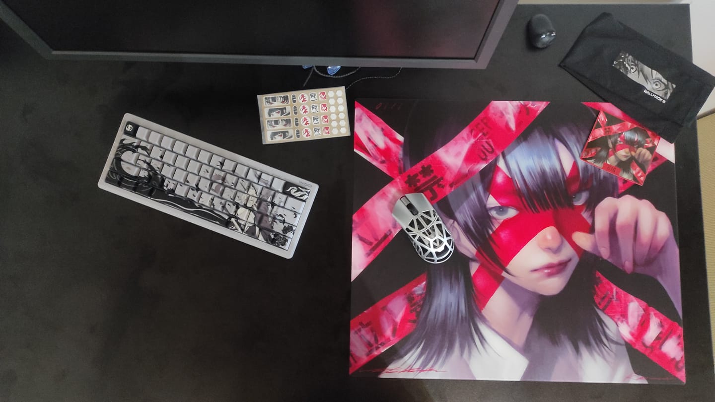 Customer photo review of Kanami Sai II Cam Mousepad