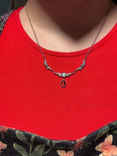 Customer photo review of ATZ Be With You Necklace