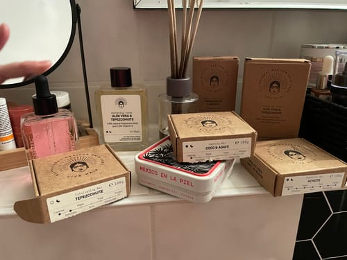 Customer photo review of Skin Prep & Glow Routine