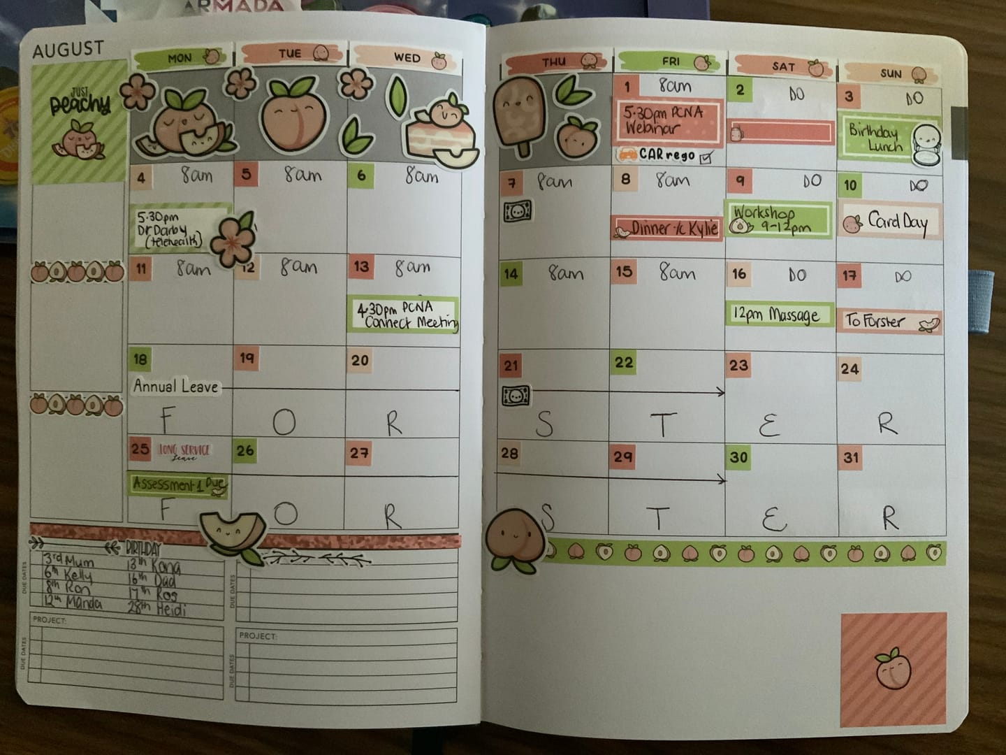 Customer photo review of Hobonichi Subscription