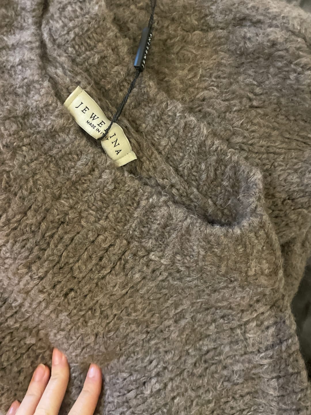 Customer photo review of Essential Oversize Knit