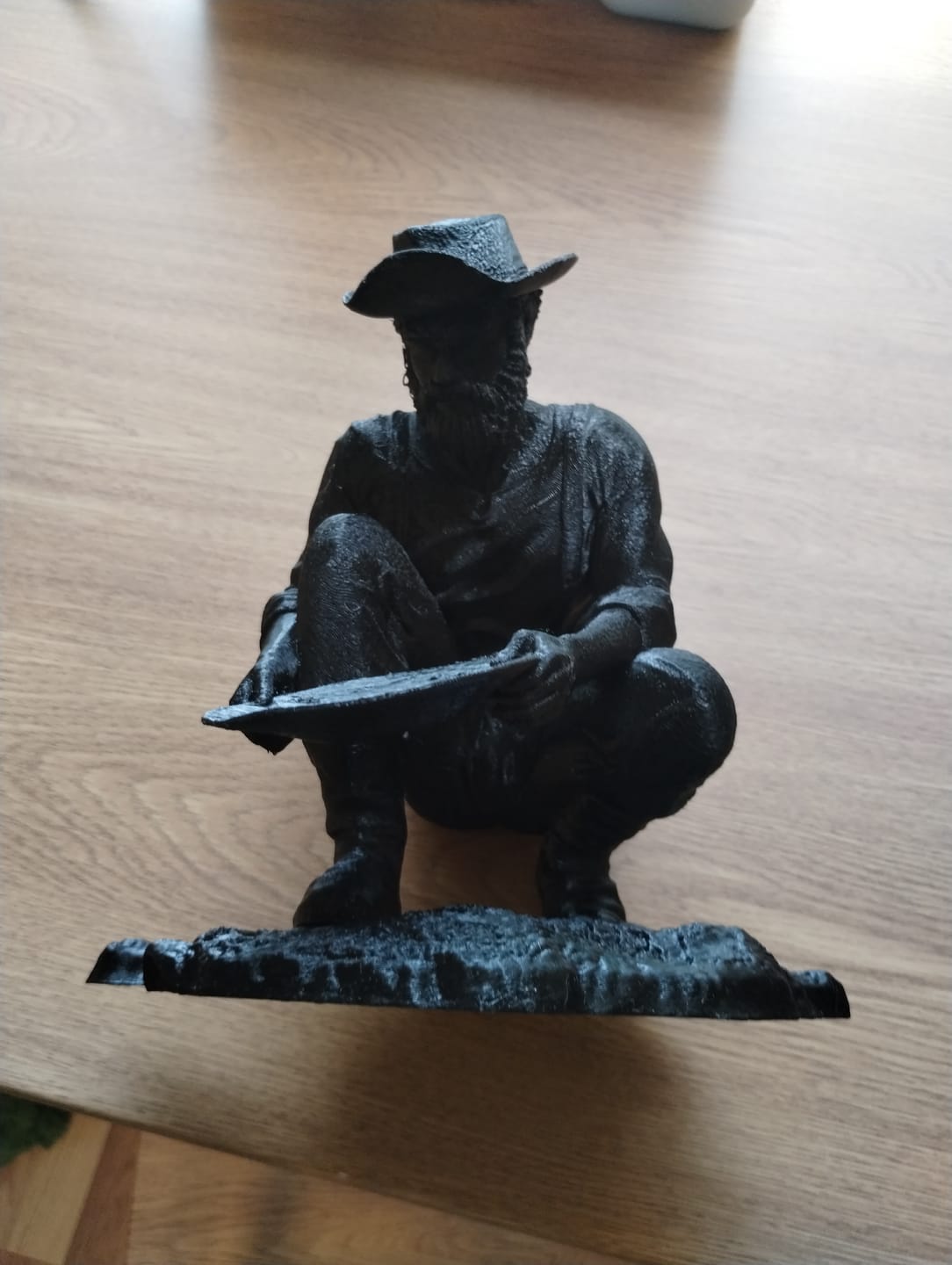 Customer photo review of Black PETG Filament 1.75mm 1kg