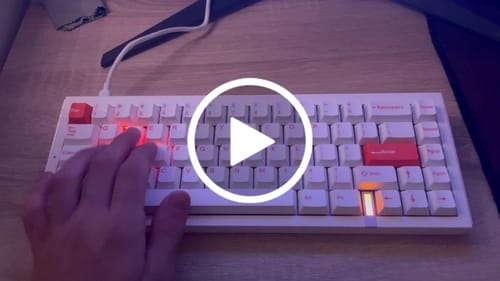 Customer video review of MelGeek REAL67 Magnetic Keyboard