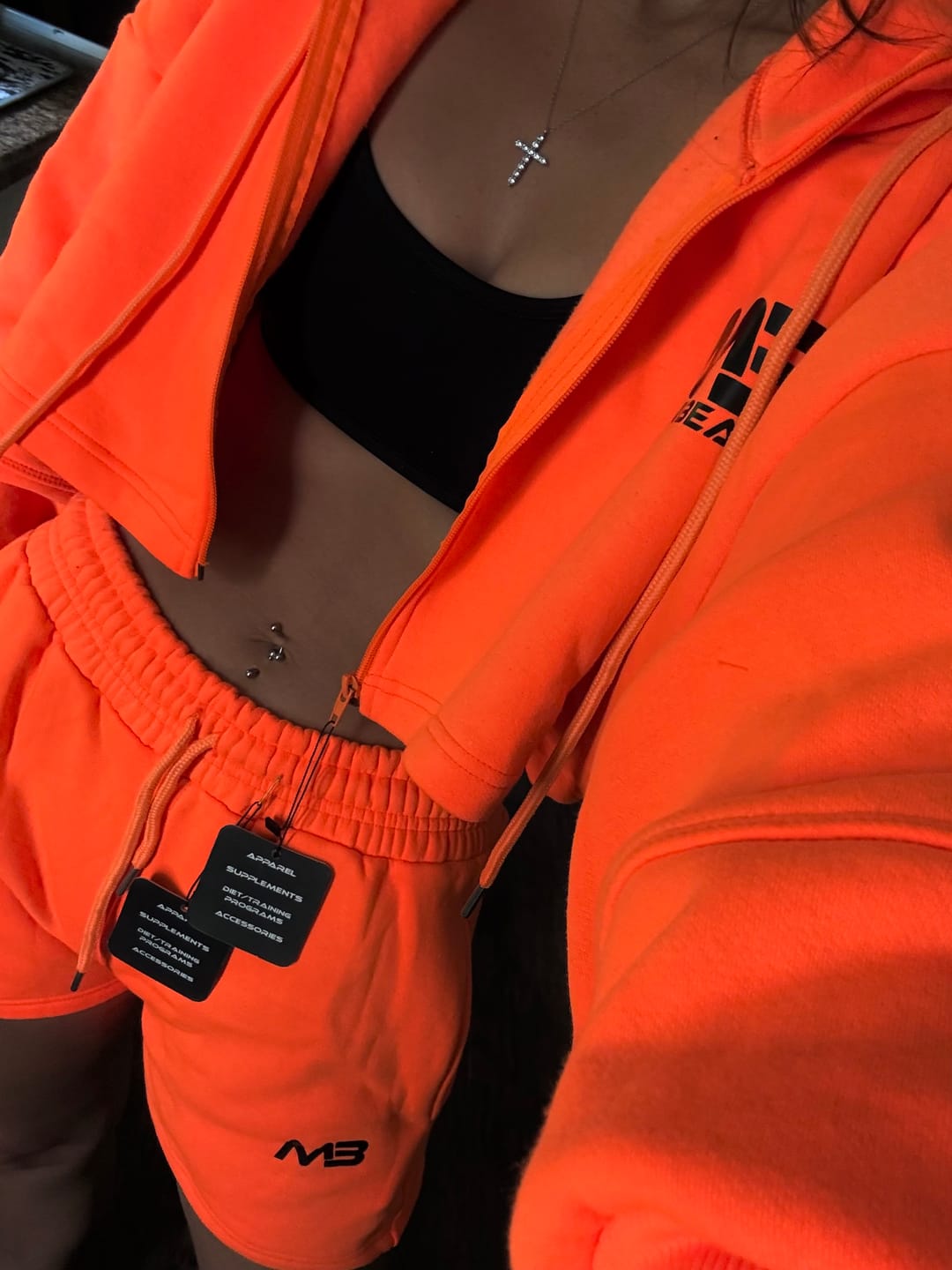 Customer photo review of Boyfriend Biker Shorts