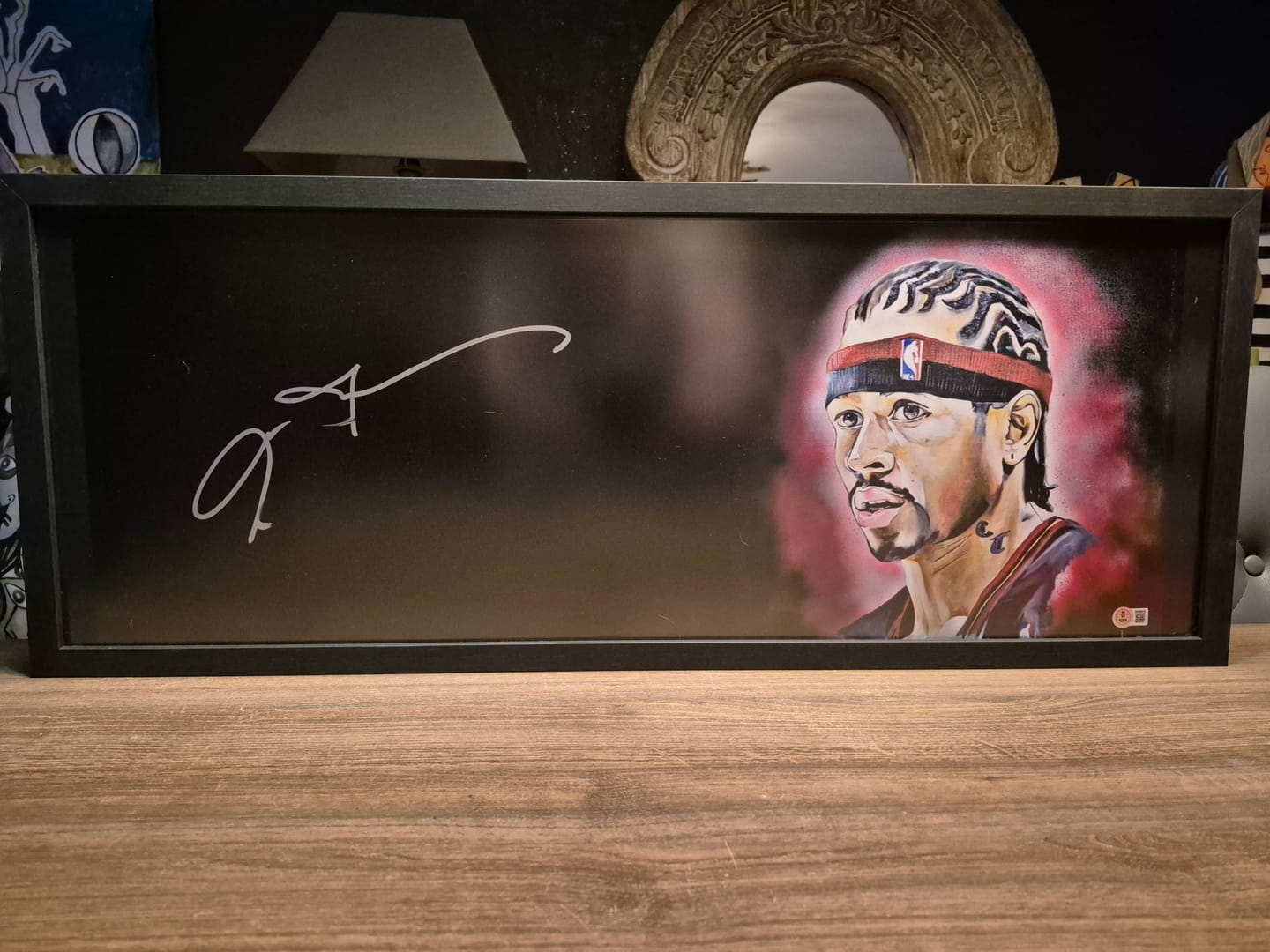 Customer photo review of Allen Iverson Autograph Signing