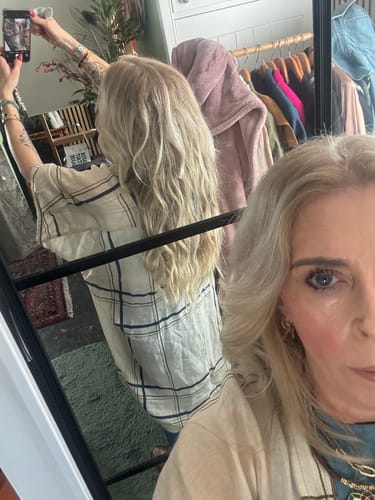 Customer photo review of The Loose Wave HD Fibre 24" Lace U Part Wig