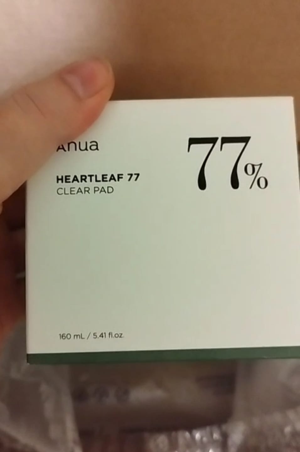 Customer photo review of Attīrošie spilventiņi ar houtūniju Anua Heartleaf 77% Clear Pad