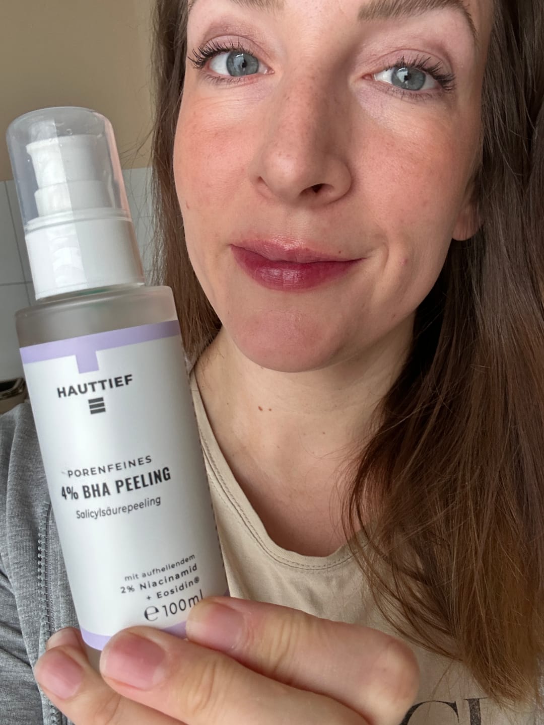 Customer photo review of Porenfeines 4% BHA PEELING