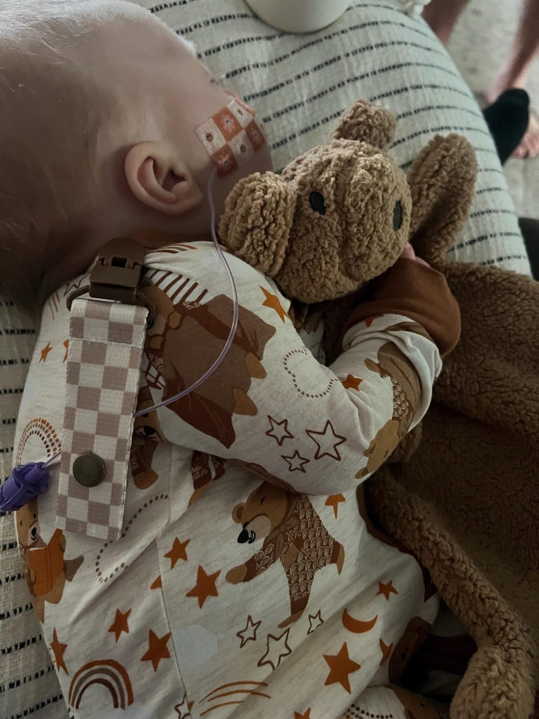 Customer photo review of Cool Boy Feeding Tube Clip