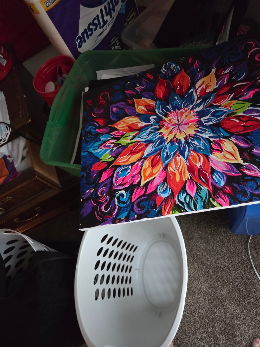 Customer photo review of Trippy Floral Ensembles