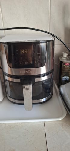 Customer photo review of Air Fryer Novio Grill & Fry