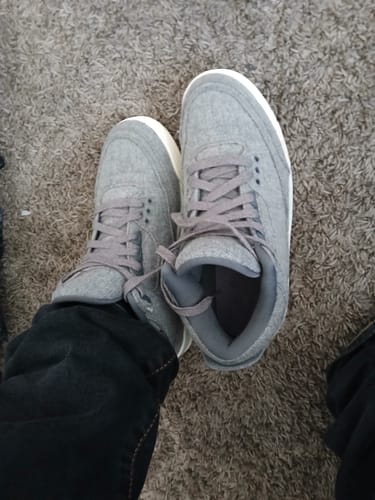 Customer photo review of Jordan 3 Retro Wool 10M/11.5W