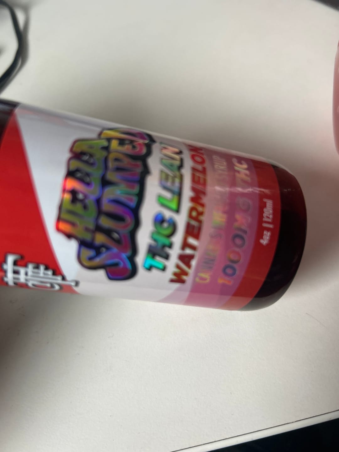 Customer photo review of THC Syrup - Watermelon