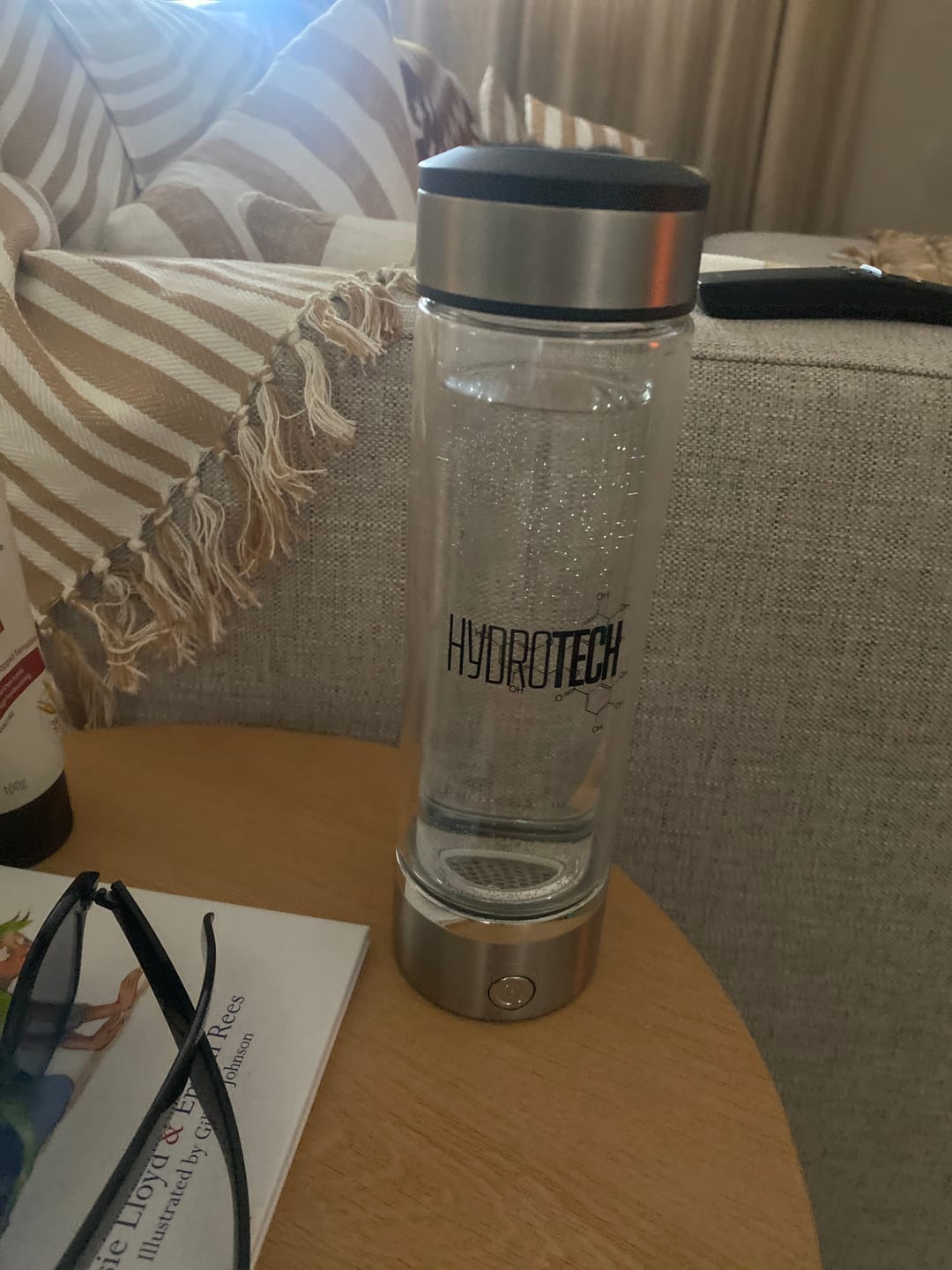 Customer photo review of Hydrogen Water Bottle