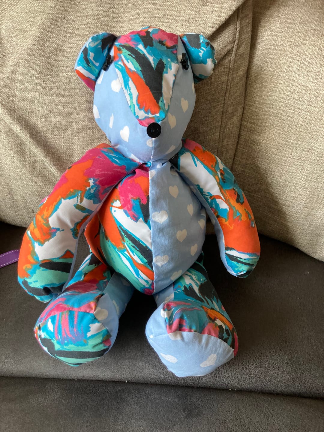 Customer photo review of Soft Stuffing for Toys , Cushions , Crafts - 100% Polyester Toy Stuffing