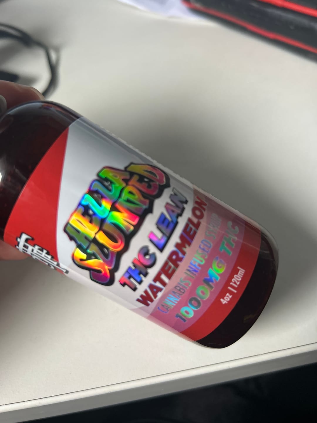 Customer photo review of THC Syrup - Watermelon