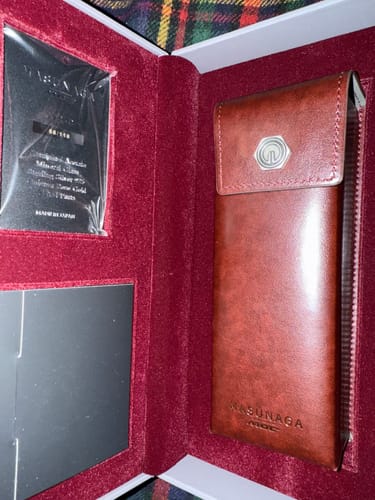 Customer photo review of Masunaga Masters of Craft 002 (Black / Matte Black)