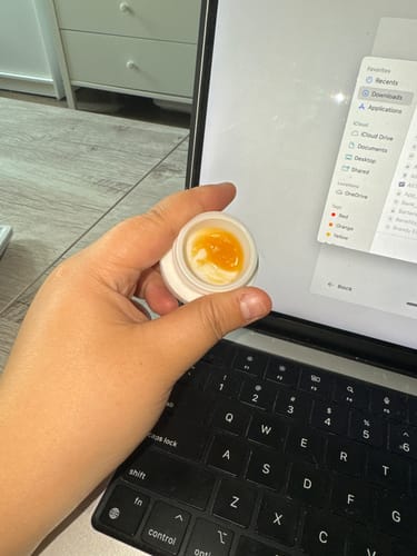 Customer photo review of Ghost Train Haze THCA Badder