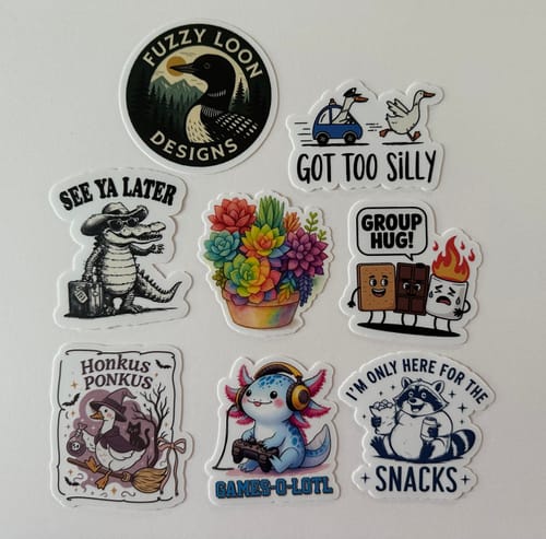 Customer photo review of KIDS STICKER CLUB | Monthly Subscription