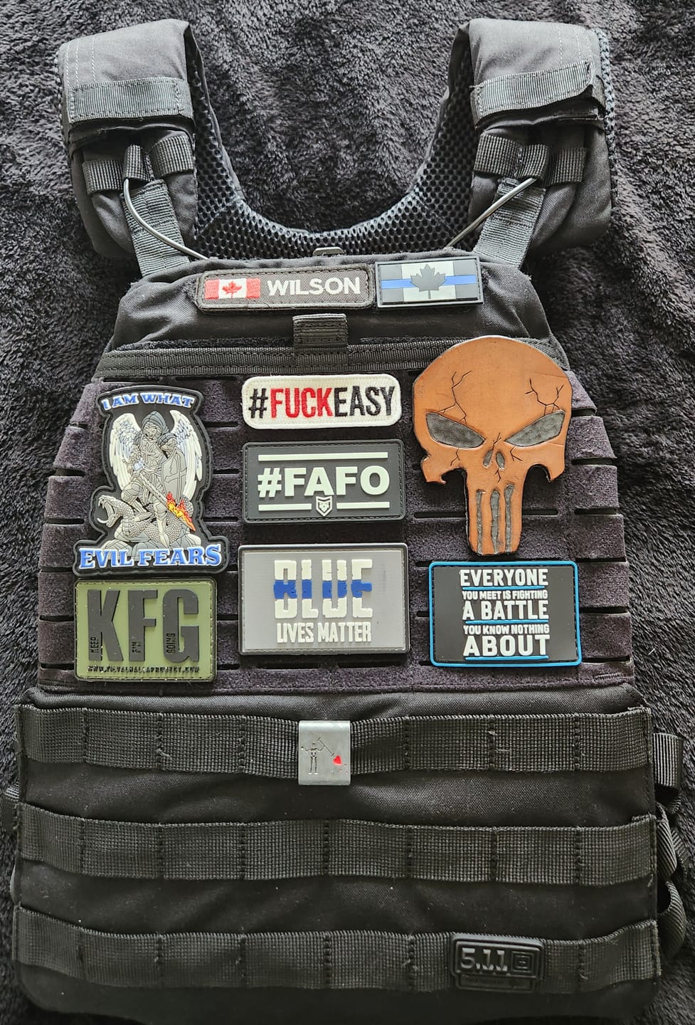 Customer photo review of KFG Velcro Patch