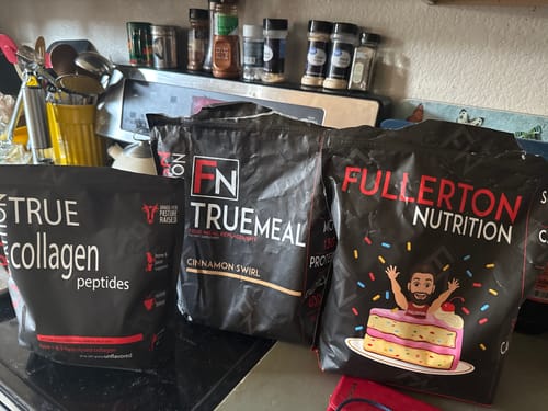 Customer photo review of True Meal Low Carb Meal Replacement