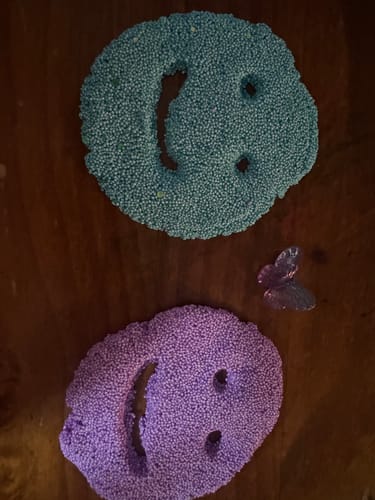Customer photo review of Fairy’s Garden Snow Floam Slime