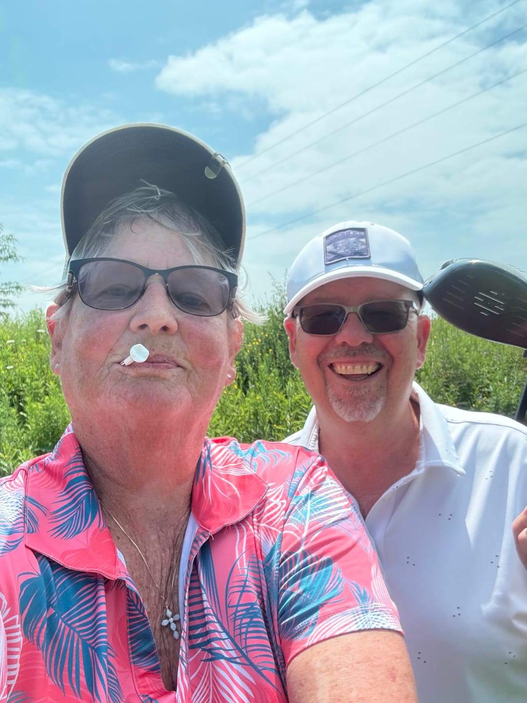 Customer photo review of Palm Bay Women's Golf Polo