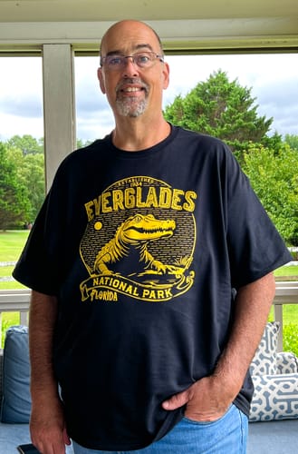 Customer photo review of Everglades National Park Vintage Tee