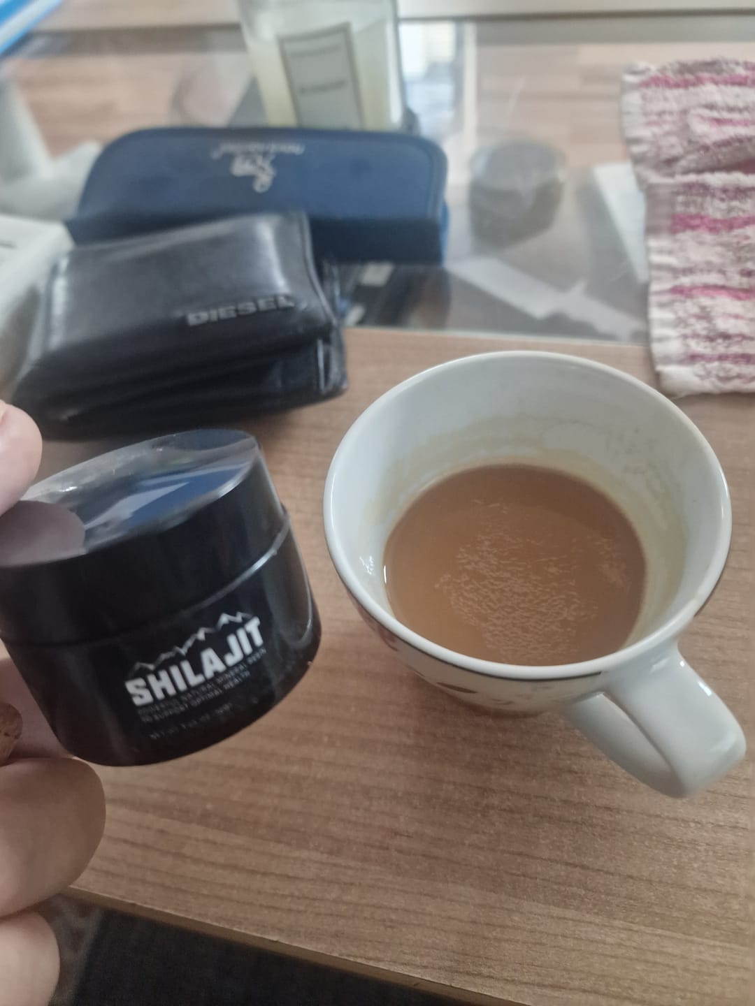 Customer photo review of 100% Himalaya Shilajit