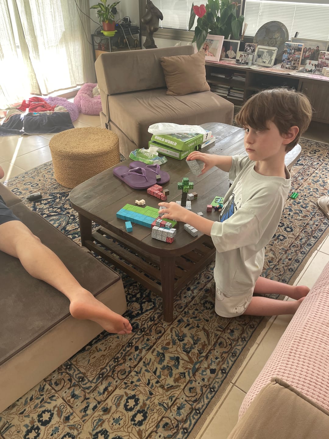 Customer photo review of מיינקראפט- משחק מגנטים איכותי