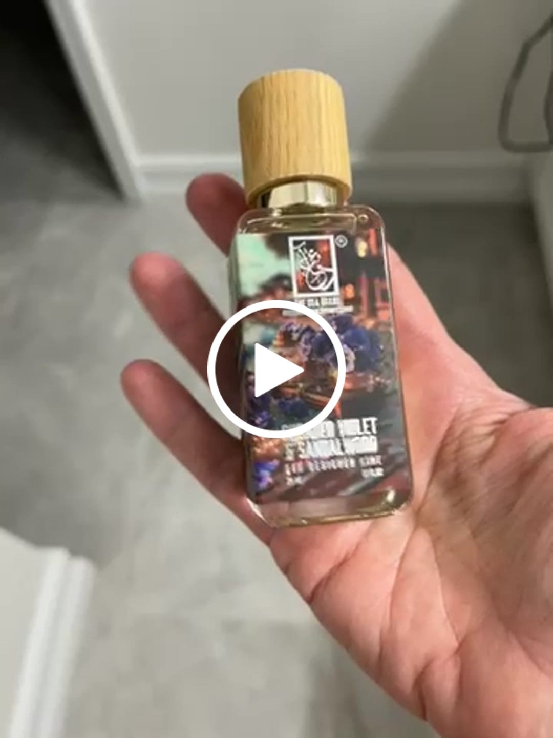 Customer video review of Sugared Violet & Sandalwood