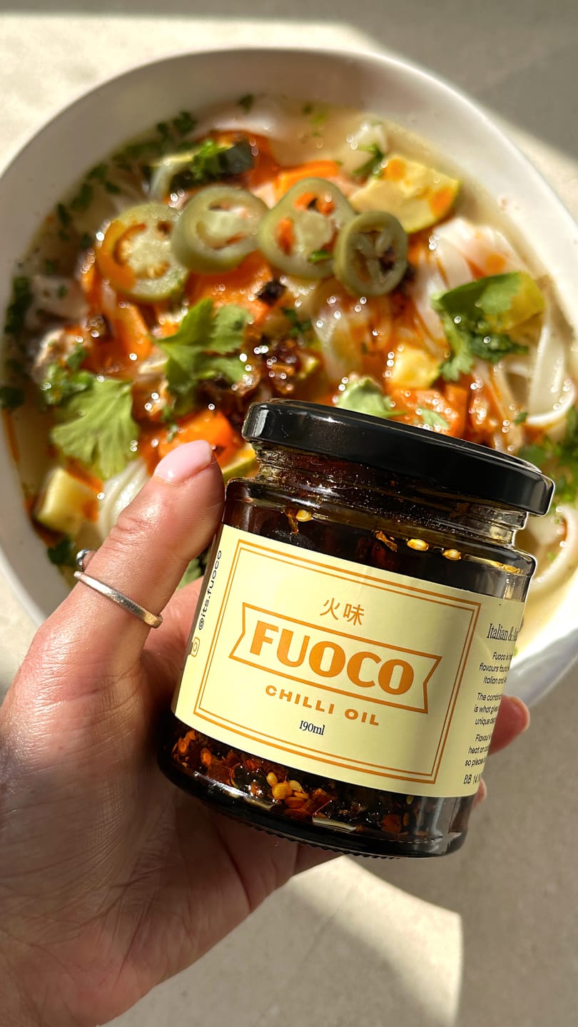 Customer photo review of Fuoco Crispy Chilli Oil - 190ml
