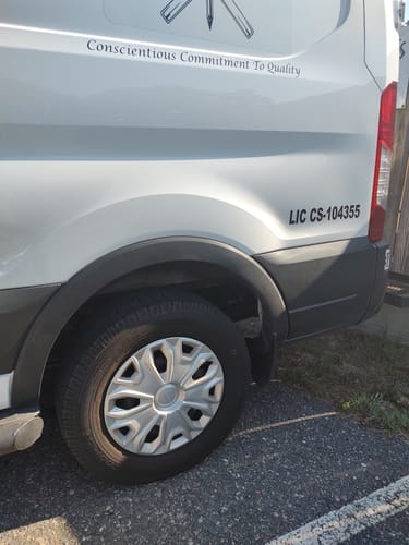 Customer photo review of Ford Transit 250 2015 - 2023 SD Kit