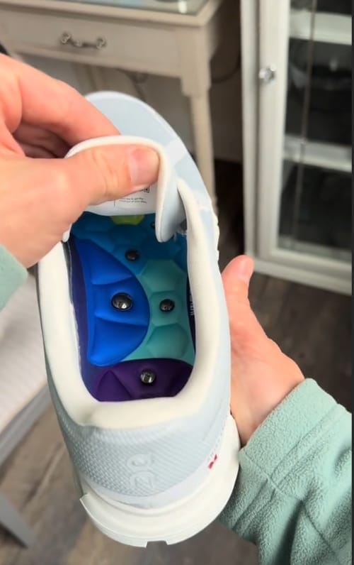 Customer photo review of SALUDEA Magnetic Acupressure Insoles