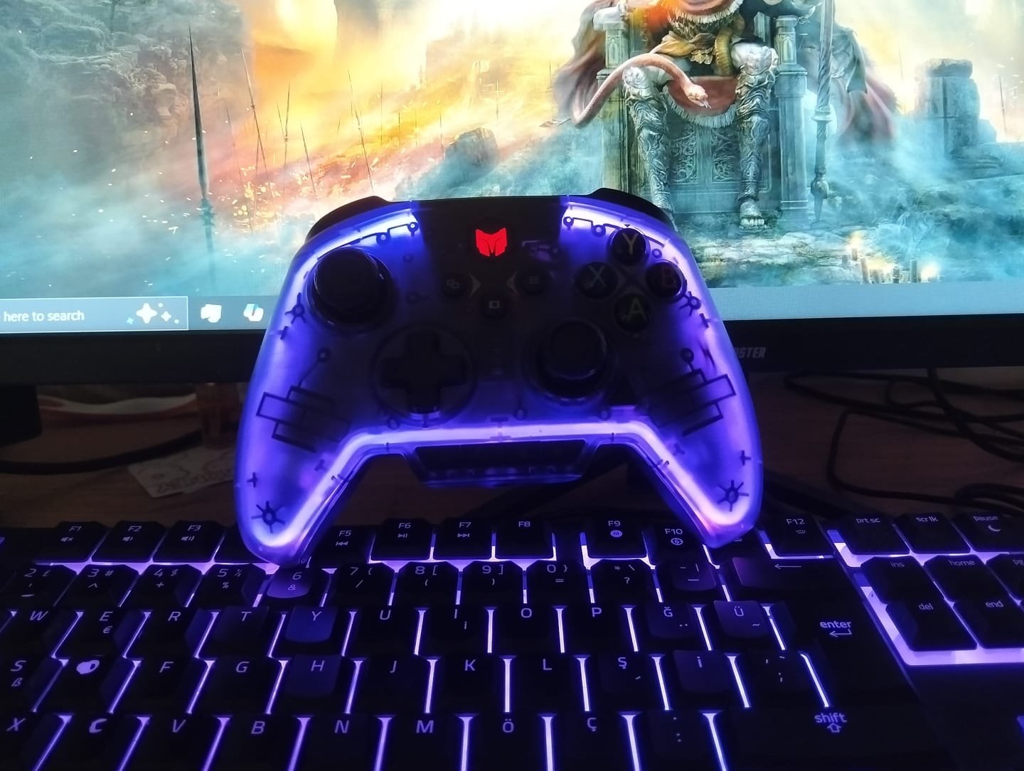 Customer photo review of MOJHON Rainbow 2 Pro Combo Oyun Kolu