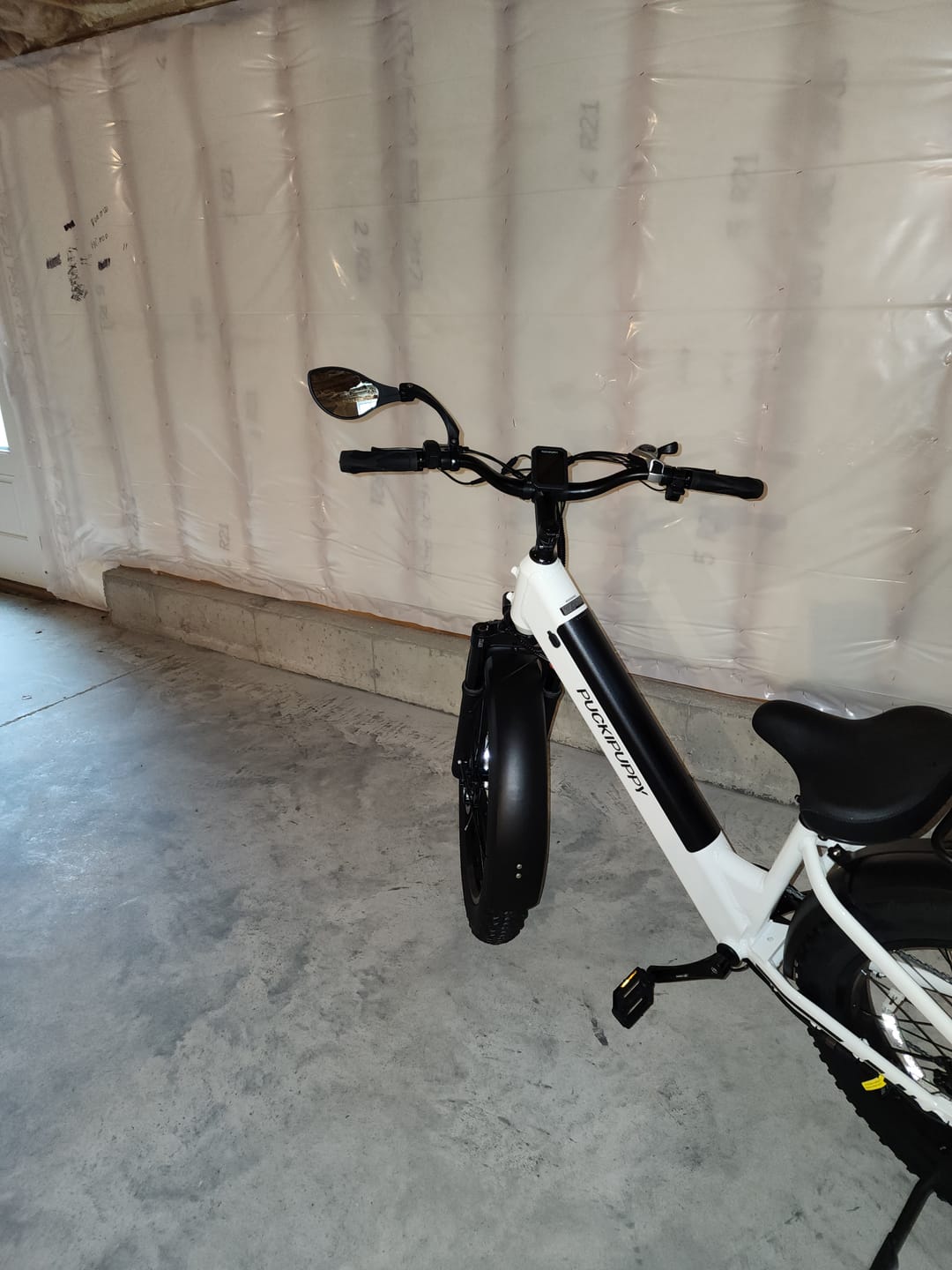 Customer photo review of HD Glass Handlebar Mirror (Left-Hand)