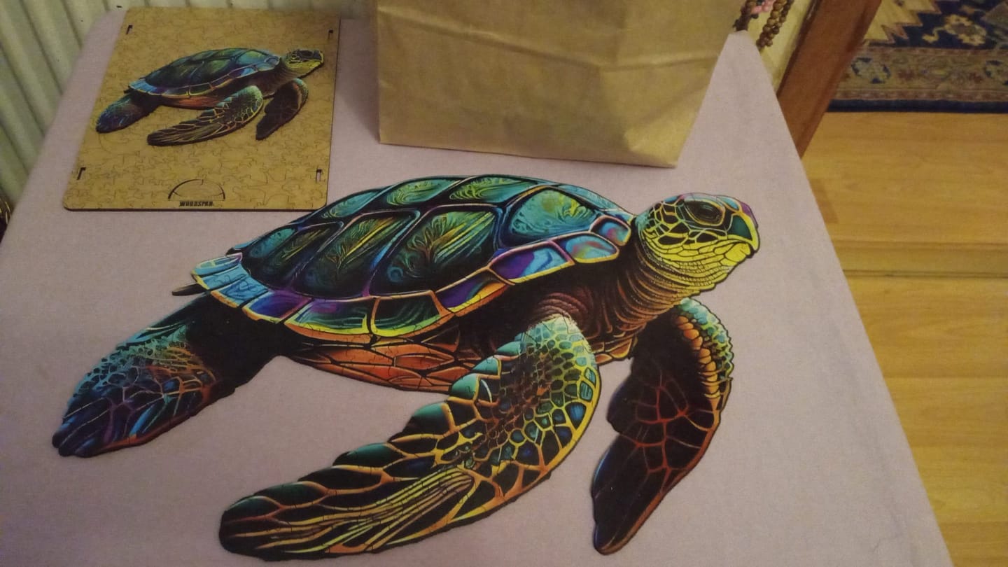 Customer photo review of Caretta C. - Ahşap Puzzle