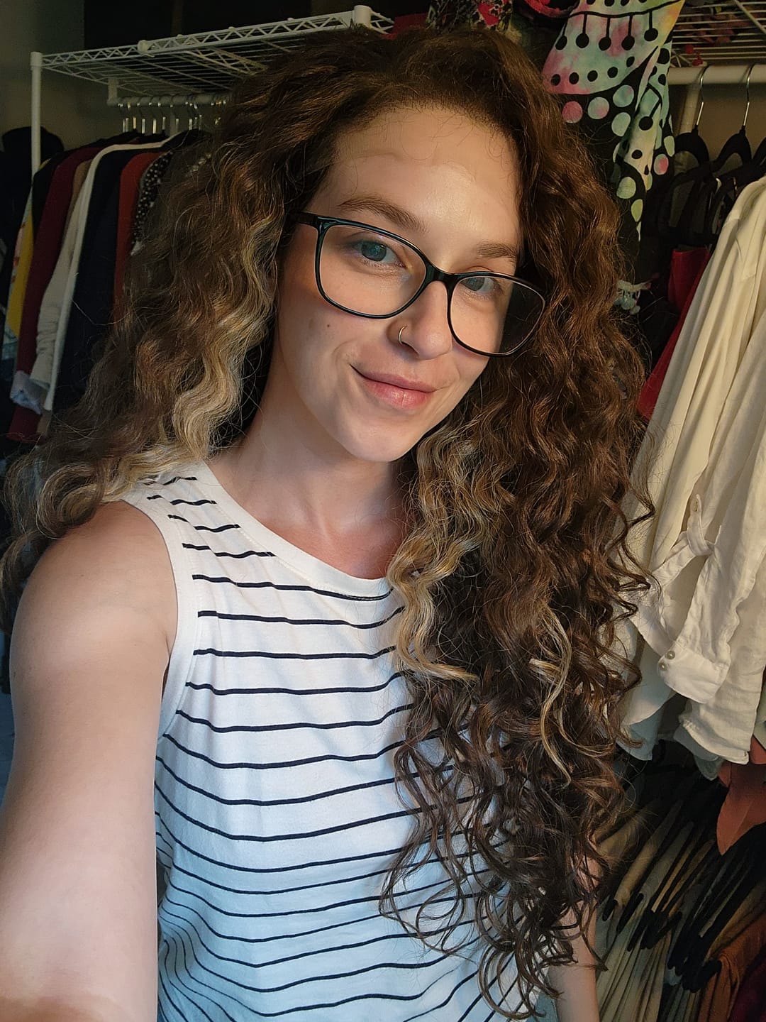 Customer photo review of Sensationnel What Lace Glueless 13x6 HD Lace Front Wig - ZION