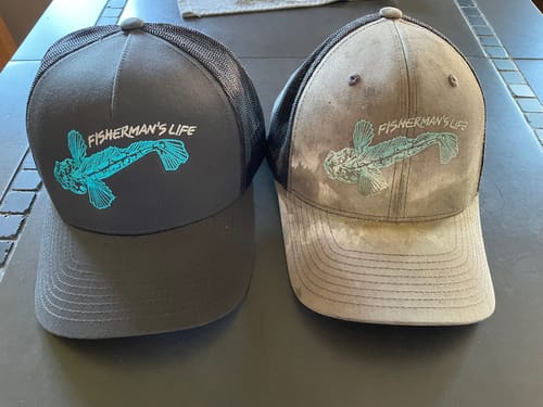 Customer photo review of Fisherman's Life® Cap TWO COLORS