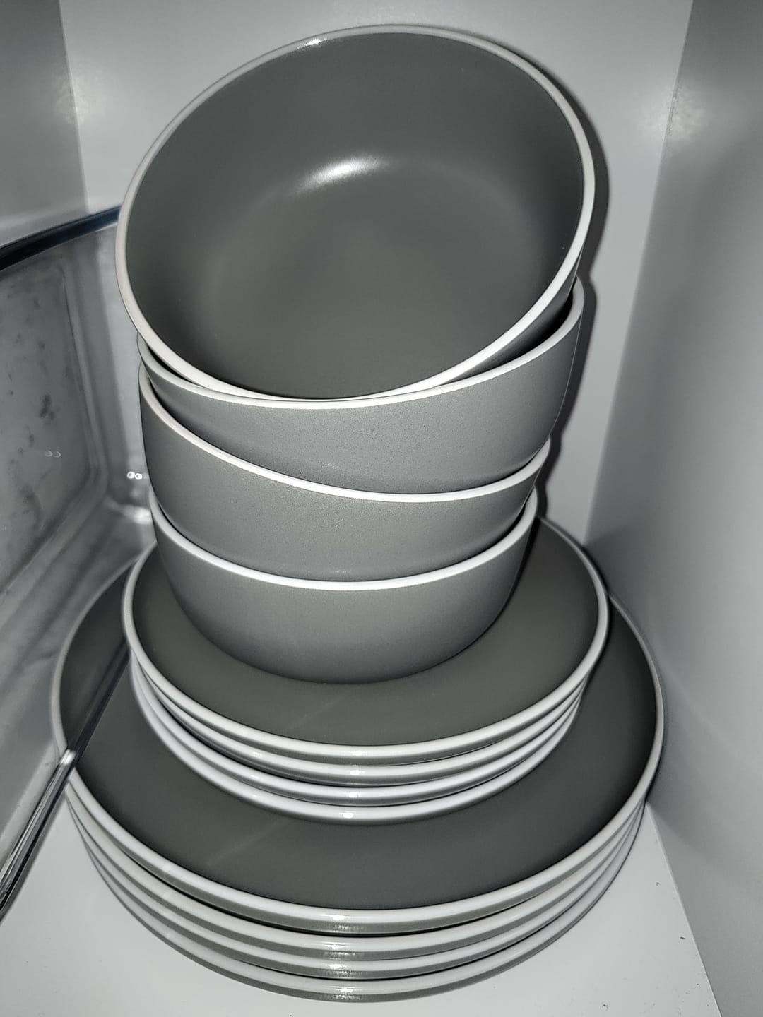 Customer photo review of Plato Playo Sakura De Porcelana Grey 27 cm