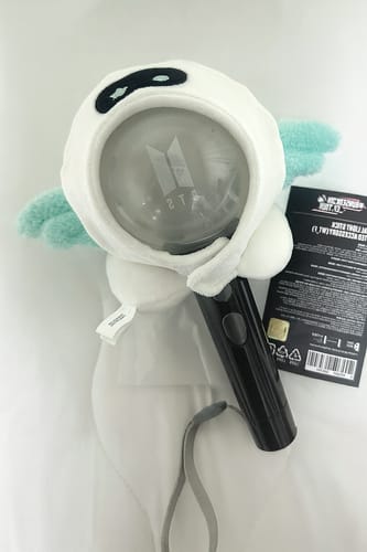 Customer photo review of BTS JIN Official Light Stick Wootteo Accessory