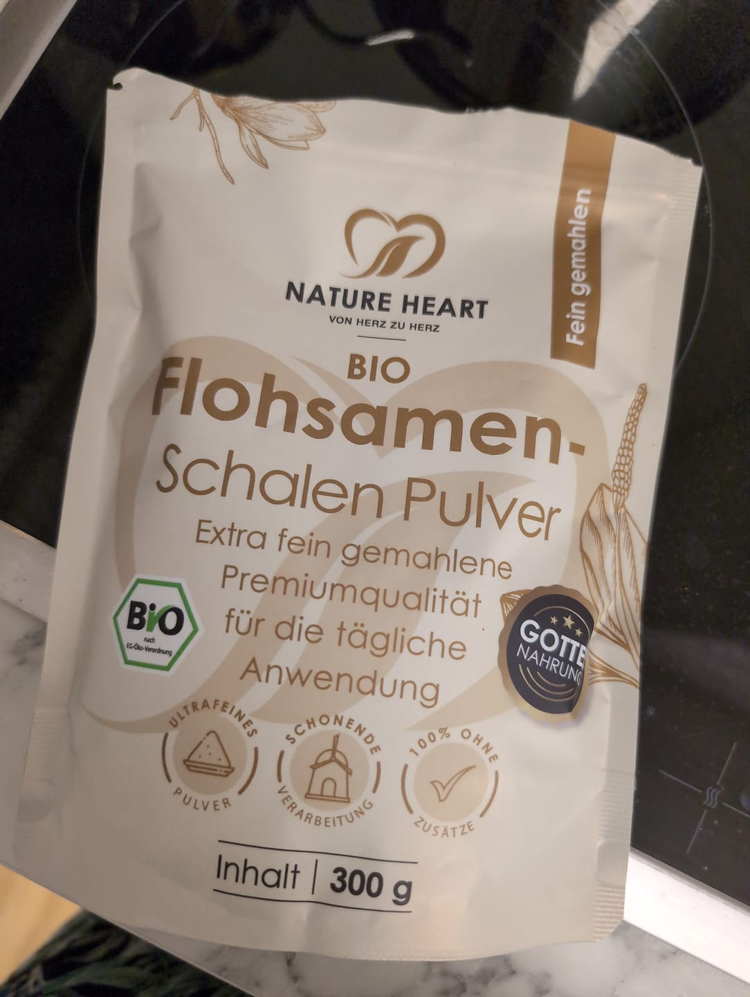 Customer photo review of Flohsamenschalen BIO