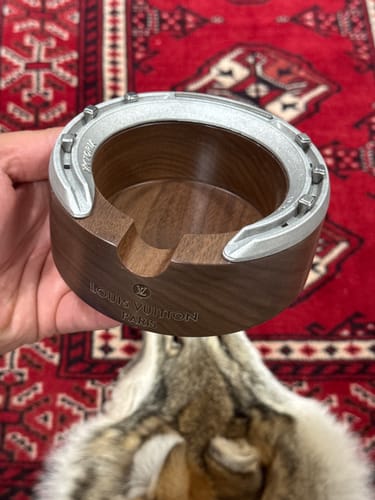 Customer photo review of CUSTOM LV HORSESHOE ASHTRAY
