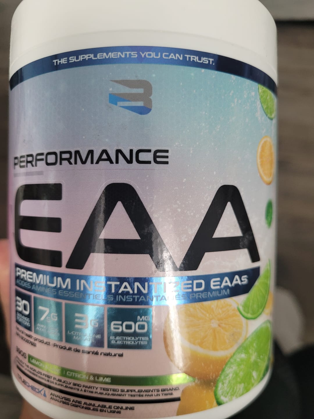 Customer photo review of Believe - Performance EAA - 390G