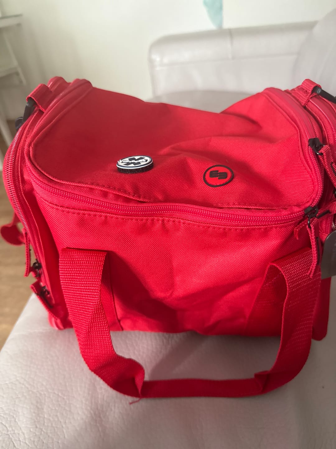 Customer photo review of Elite First Aid Bag - Red