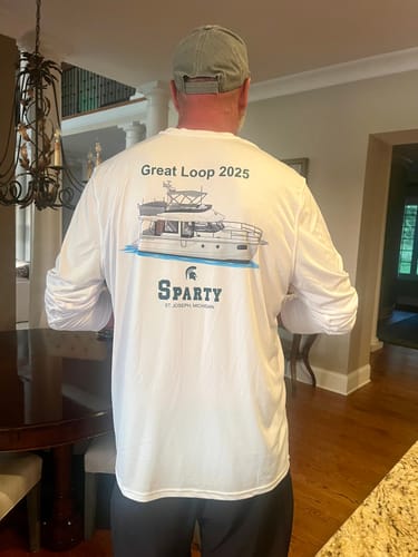 Customer photo review of Custom Digital Boat Artwork