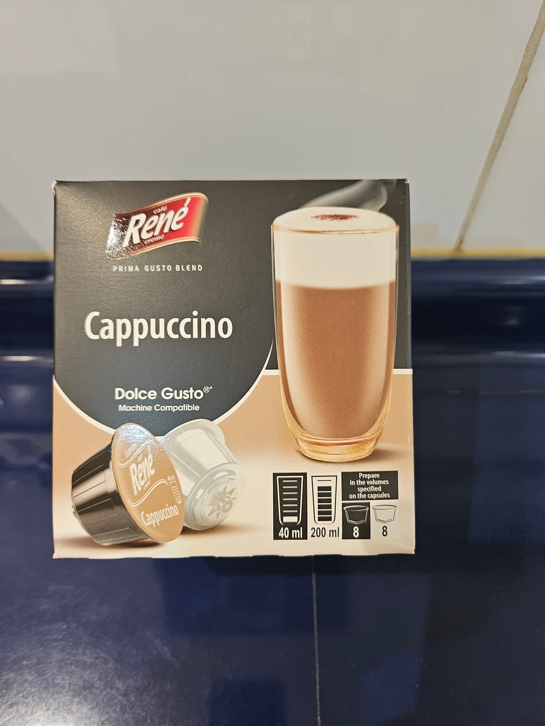 Customer photo review of Cappuccino - Cápsula Dolce Gusto compatible 16 Cáps.