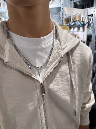 Customer photo review of CROSS CHAIN | Silver