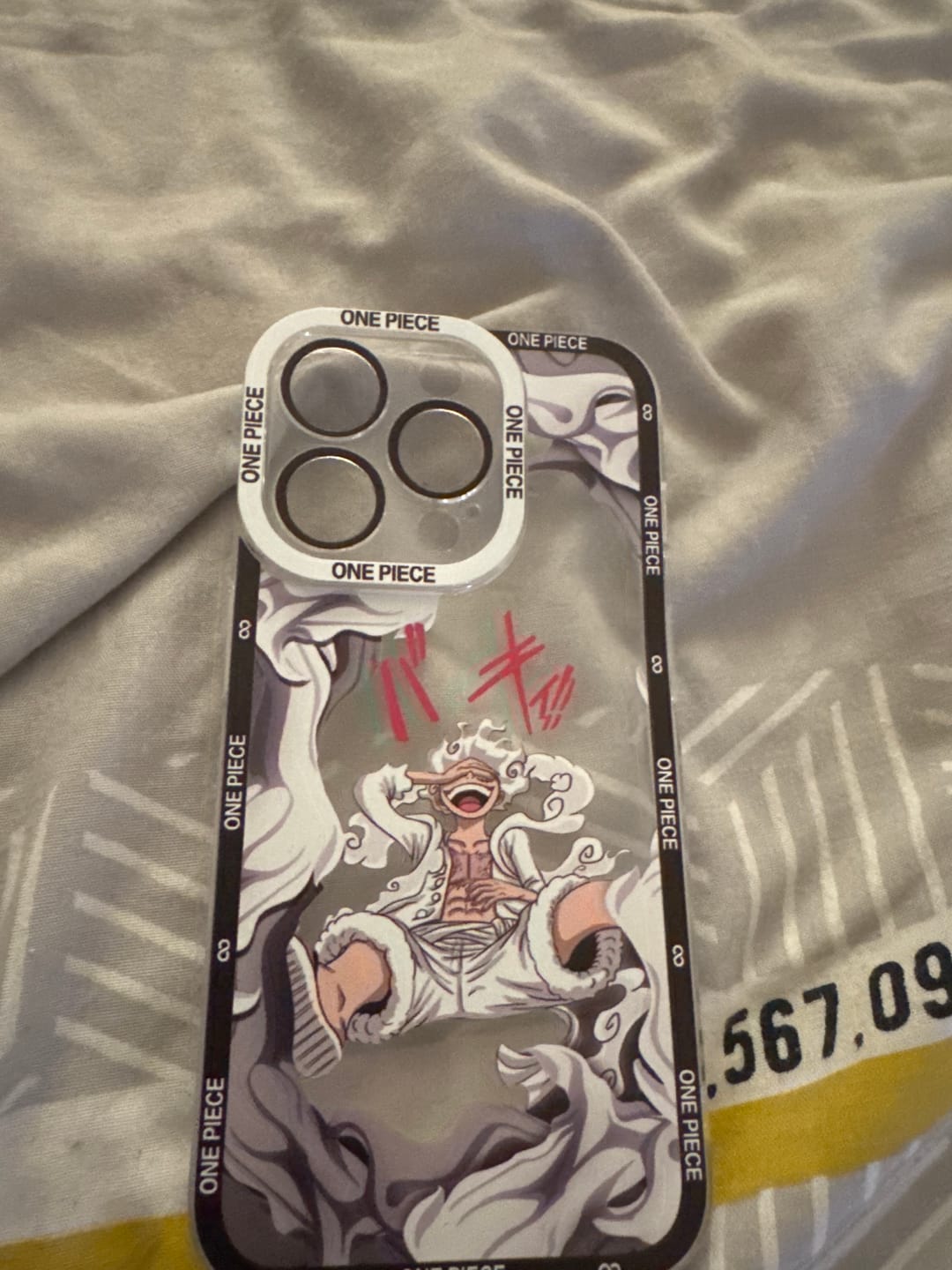 Customer photo review of Gear 5 Luffy - iPhone Cases