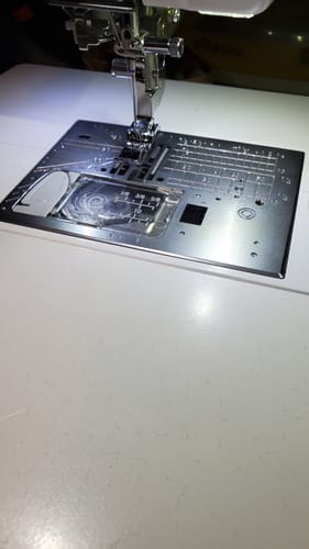 Customer photo review of Needle Plate Unit, Janome #861606005